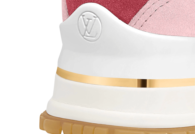 Get the Latest Trendy Look with Louis Vuitton Run Away Sneaker Rose Clair Pink for Women