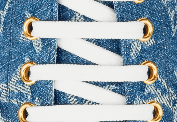 Louis Vuitton Stellar Sneaker Monogram Denim Bleu Jeans Blue
