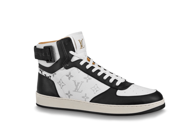 Men's Louis Vuitton Rivoli Sneaker Boot Black - On Sale Now!