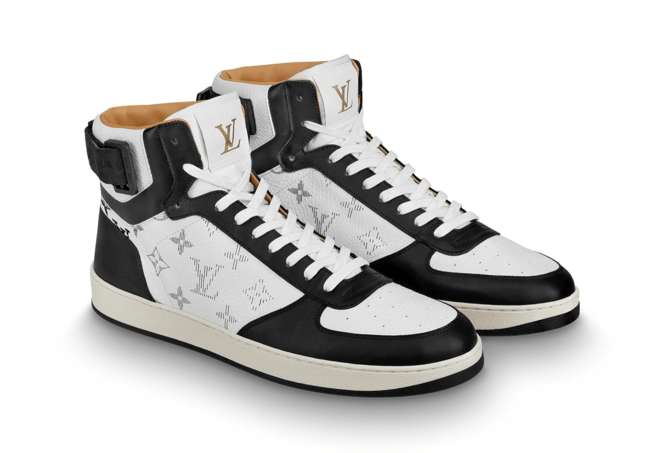 Save On Men's Louis Vuitton Rivoli Sneaker Boot Black