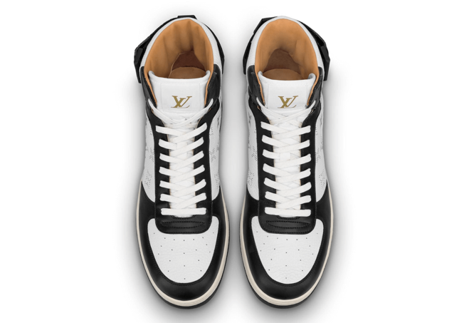 Shop Men's Louis Vuitton Rivoli Sneaker Boot Black - On Sale!