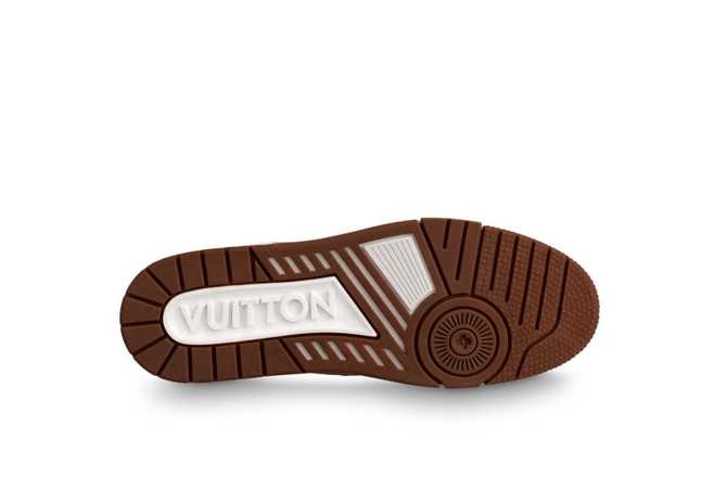 Louis Vuitton Trainer Sneaker Cognac Brown