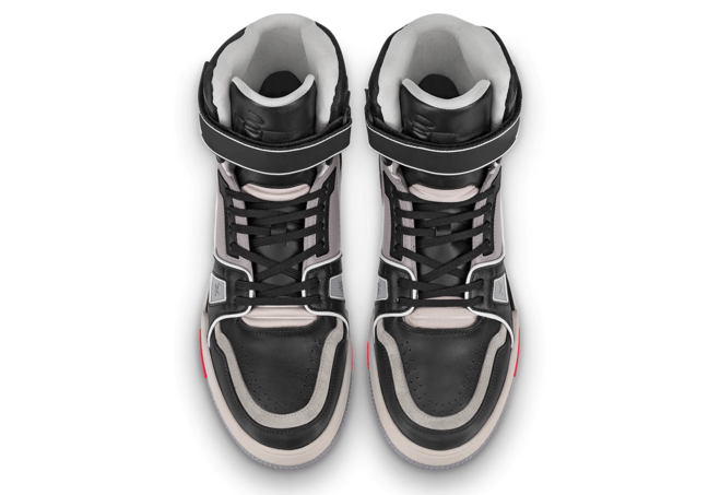 Louis Vuitton Trainer Sneaker Boot Black