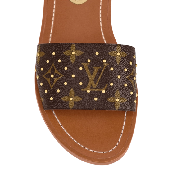 Louis Vuitton Lock It Flat Mule