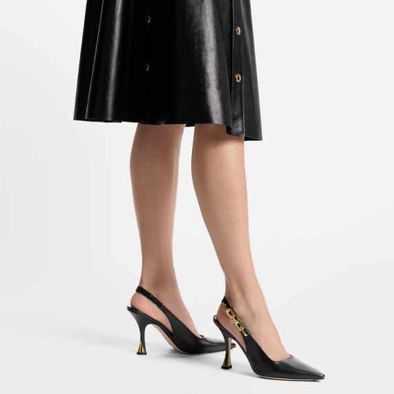 Louis Vuitton Sparkle Slingback Pump