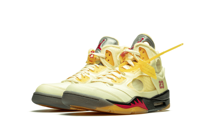 Shop the Men's Air Jordan 5 Retro SP - Off-White Sail Now!