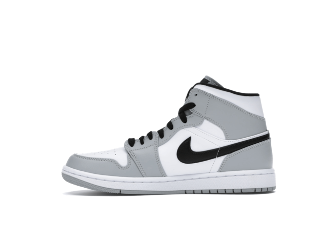 Air Jordan 1 Mid - Light Smoke Grey for Men's. Buy Now!