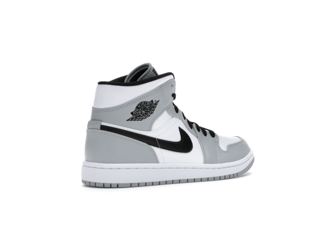 Sneakers for Men's - Air Jordan 1 Mid - Light Smoke Grey