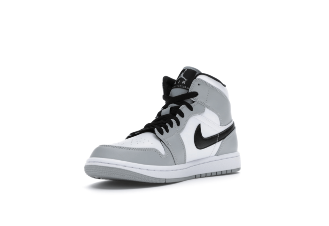 Women's Air Jordan 1 Mid - Light Smoke Grey - Get Yours Now!