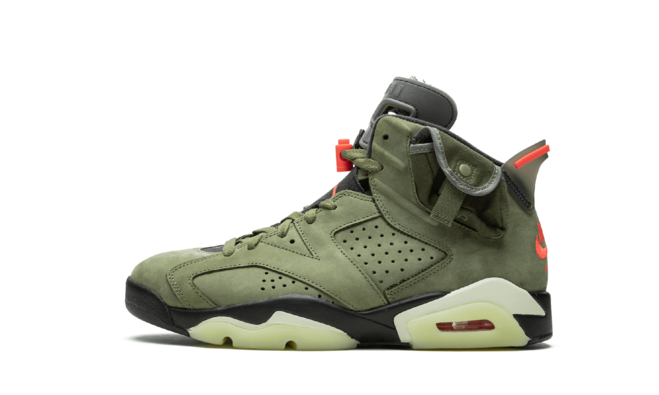 Stylish Women's Air Jordan 6 Retro Cactus Jack - Travis Scott - Get Discount!