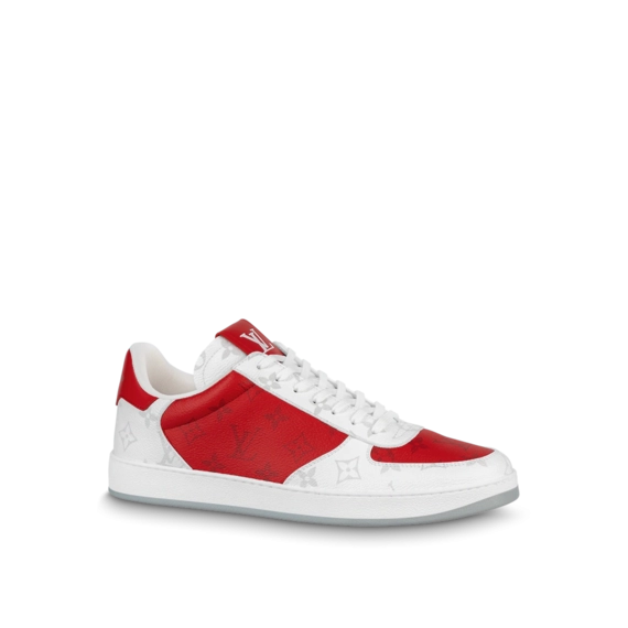 Louis vuitton rivoli sneaker red on sale