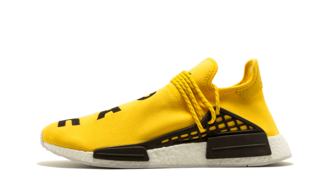 PHARRELL Yellow NMD Human Race Shoes for Men - Buy Now!