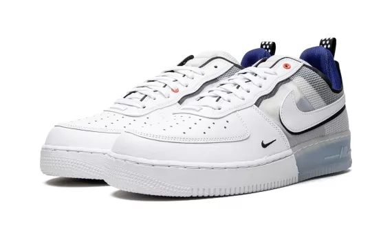 Air Force 1 React - White Photo Blue