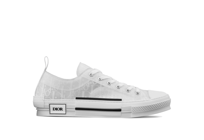 Men's Dior Low-Top White Oblique Canvas: Get Discount Now!