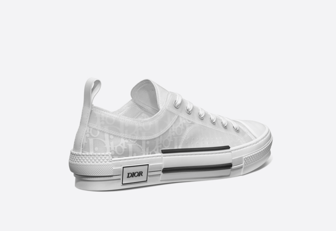Save on the Dior Low-Top White Oblique Canvas for Women's!
