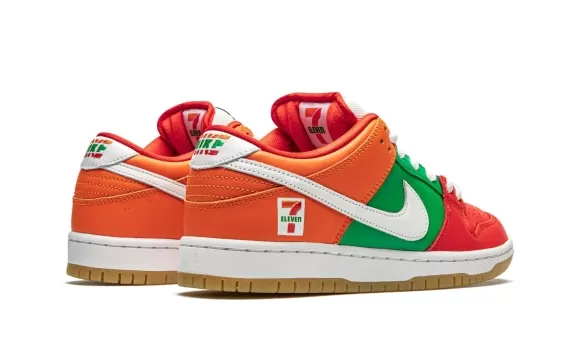 Nike SB Dunk Low x 7-Eleven - Orange/Green-Red