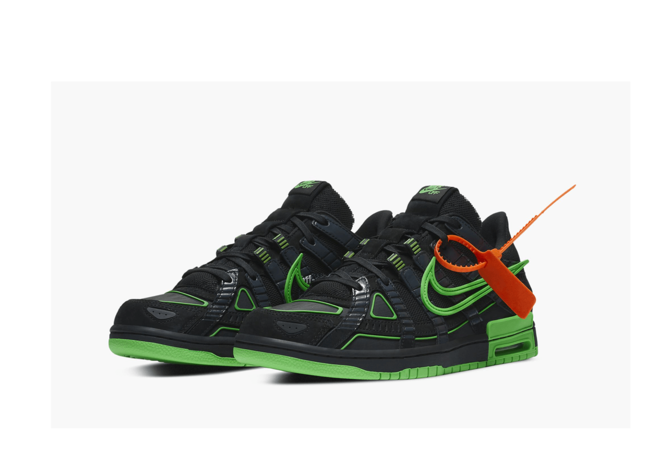 Women's Sale - Stylish Off White x Nike Air Rubber Dunk - Green Strike