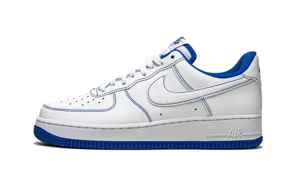  Nike Air Force 1 Low Contrast Stitch - Game Royal