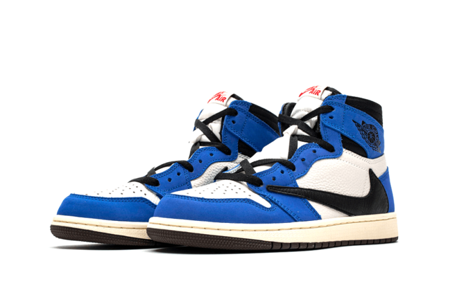 Men's Fashion Designer Online - Get Air Jordan 1 High OG TS SP White Blue