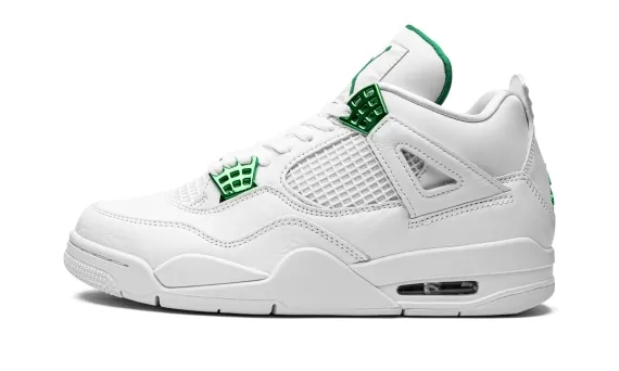 Air Jordan 4 Retro Metallic Pack - Pine Green