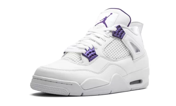 Air Jordan 4 Retro Metallic Pack - Purple