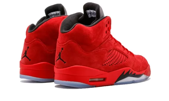 Air Jordan 5 Retro - Red Suede