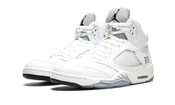 Air Jordan 5 Retro - Metallic Silver