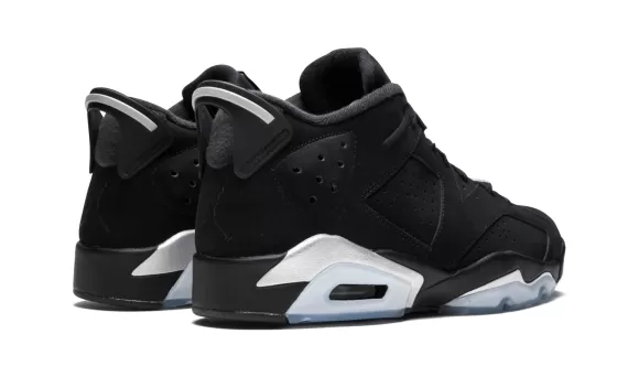 Air Jordan 6 Retro Low - Metallic Silver