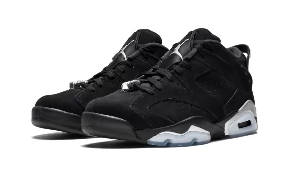 Air Jordan 6 Retro Low - Metallic Silver