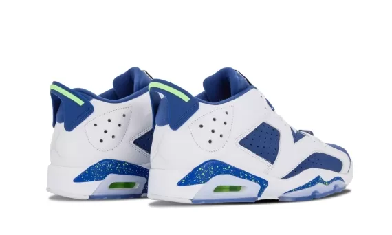 Air Jordan 6 Retro Low - Seahawks