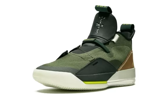 Air Jordan 33 NRG - Travis Scott Army Olive