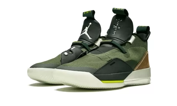 Air Jordan 33 NRG - Travis Scott Army Olive