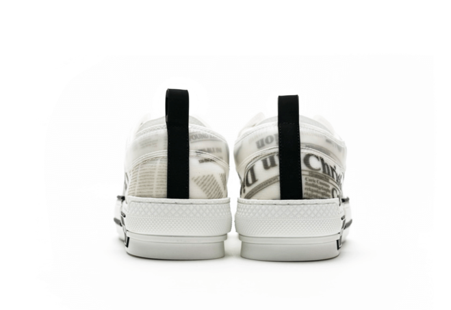 Shop Women's Low Newsprint Sneakers from Daniel Arsham x Dior