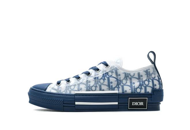 Shop the Dior B23 Low Dior Oblique - Blue for Men's Now!