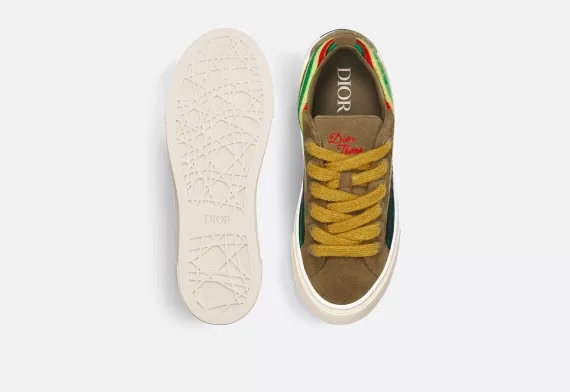 Dior Tears B33 Sneaker - Limited and Numbered Edition Yellow Multicolor