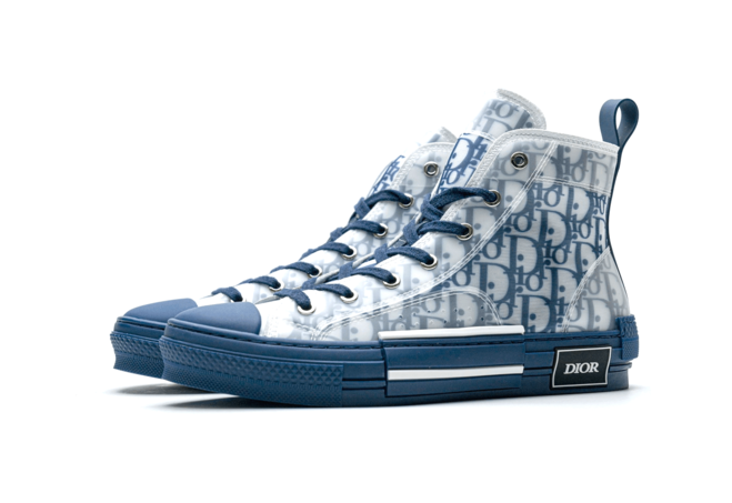 Upgrade Your Look with the Dior B23 High Blue White Shoes