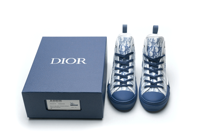 Look Great and Save with the Dior B23 High Blue White Shoes