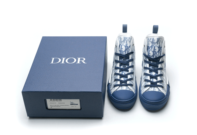 Shop Women's Fashion - Dior B23 High Blue White