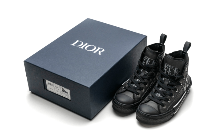Save Big on Men's Dior B23 High Black Dior Oblique Shoes!