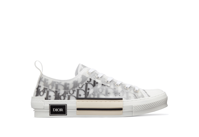 Buy Dior Low-Top White and Black Oblique Canvas for Women's - Get Sale Now!