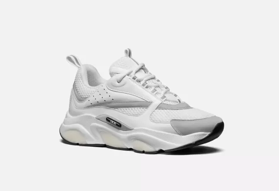 B22 Sneaker White and Silver-Tone