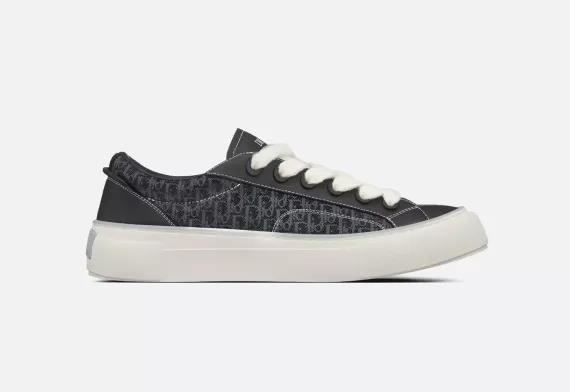 B33 Sneakers - Black Dior Oblique Jacquard