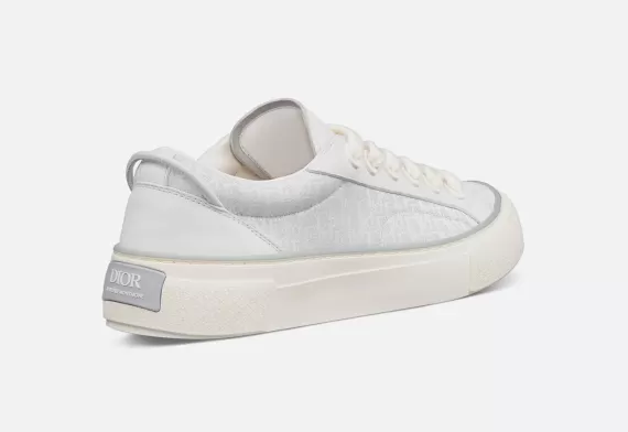 B33 Sneakers - White Dior Oblique Jacquard