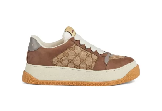 Gucci Screener GG Supreme Sneakers Archive Beige