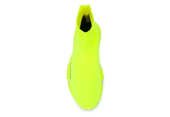 Balenciaga Speed 2.0 Sock Sneakers Fluorescent