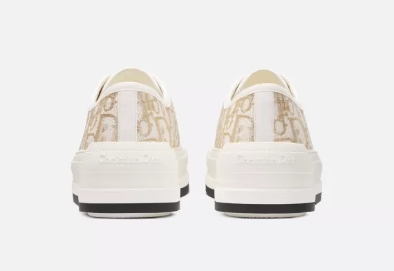 WALK'N'DIOR Platform Sneaker Gold-Tone Dior