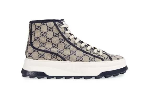 Gucci GG High-Top Sneakers Archive Beige
