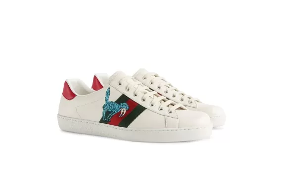 Gucci x Freya Hartas Ace Low-Top Sneakers 