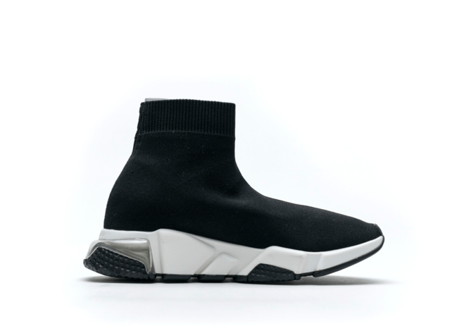 Men's Fashion: Balenciaga Speed Clear Sole Black White