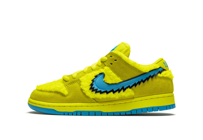 Shop Men's SB Dunk Low Grateful Dead - Yellow Bear with Discount